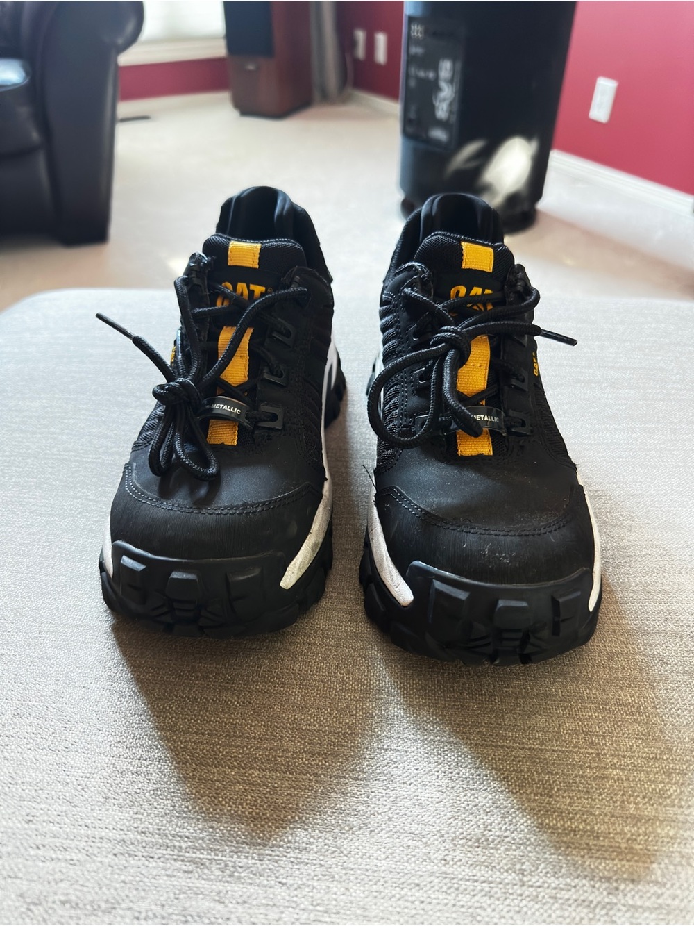 Caterpillar CAT Composite Toe Safety Shoes Women’s 8 Black NWOT